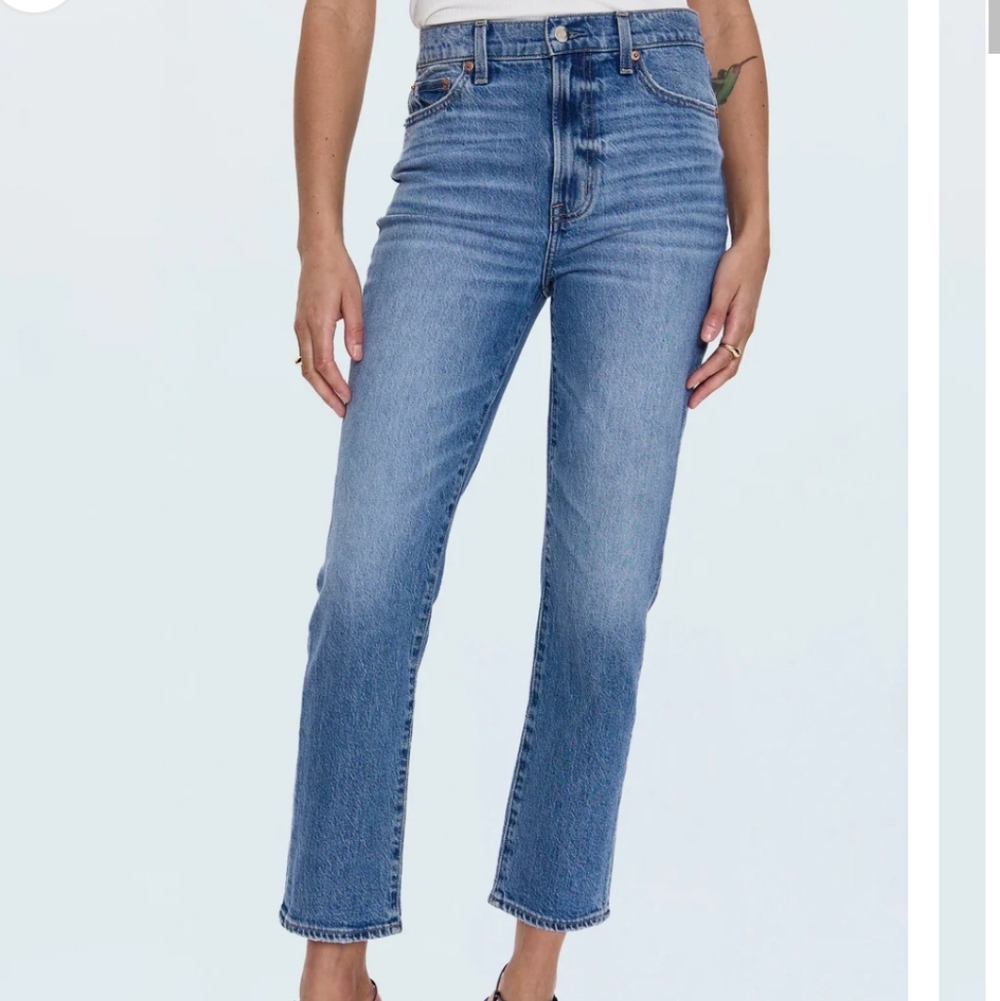 3361 Bri High Rise Slim Straight Jean - Charleston Sz 28/6 NWT